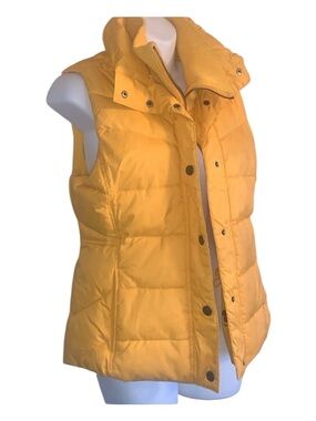 Bitten Puffer Vest Women's M Cozy Down, Fleece Lining, Sarah Jessica Parker EUC